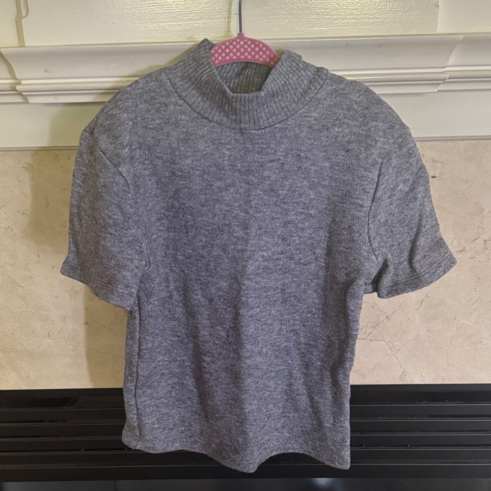 Zara Gray Knit Sweater